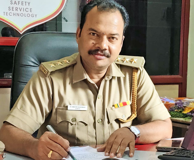 R SARATHCHANDRAN, Jt RTO, Working President, Track MVD